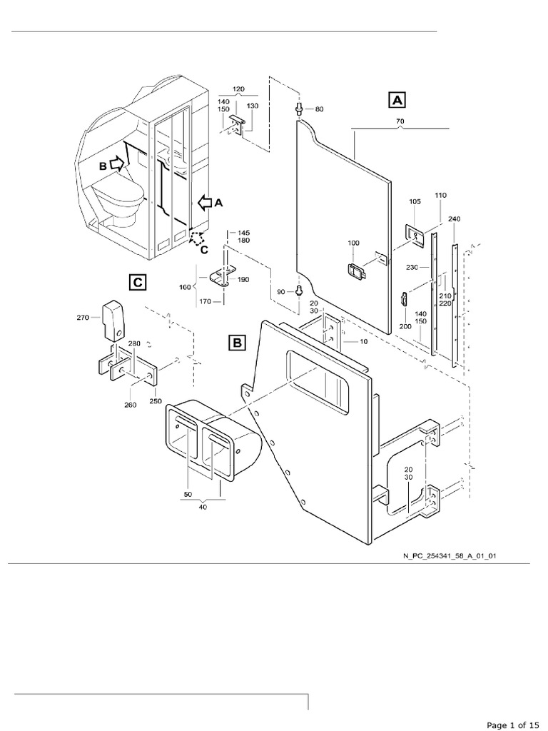 Door-Washbasin Unit Parts Catalog | PDF | Aviation | Aircraft