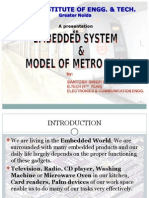 Embedded Systems and Model of Metro Train