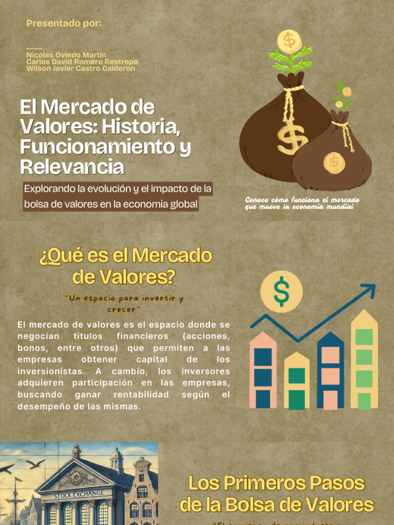 Funcionamiento del Mercado de Valores | PDF | Inversiones | Compartir ...
