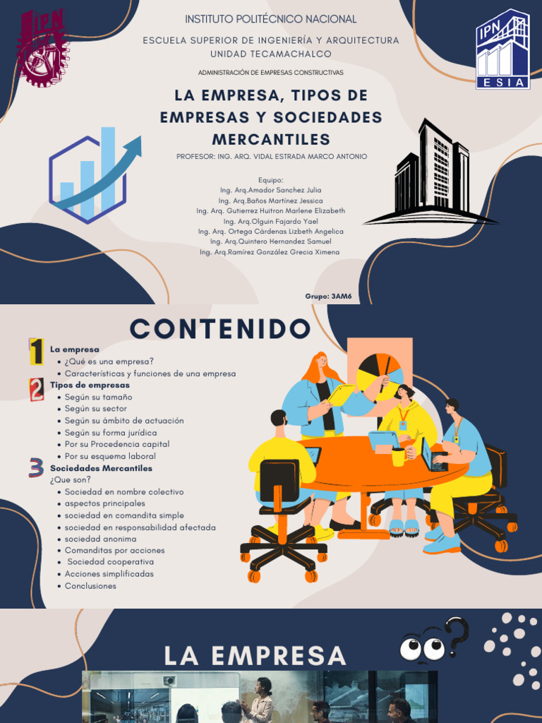 Tipos de Empresas y Sociedades Mercantiles | PDF | Business | Pequeñas ...