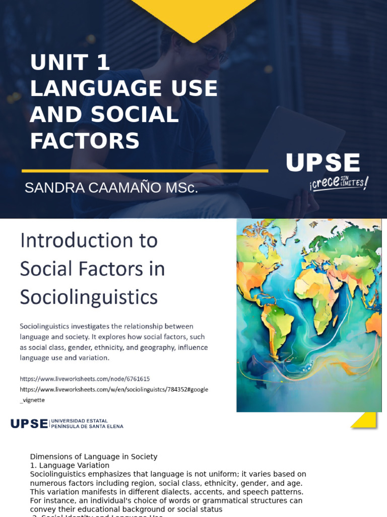 Sociolinguistics: Language and Society Dynamics | PDF ...
