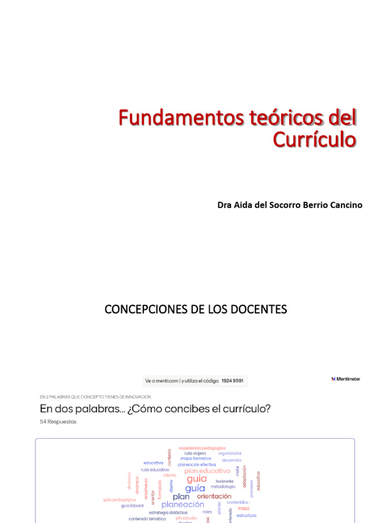 Fundamentos del Currículo Educativo | PDF | Plan de estudios | Evaluación