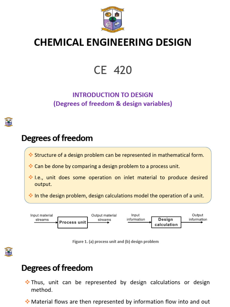 Introduction to Design_2b-2 | PDF | Stoichiometry | Enthalpy