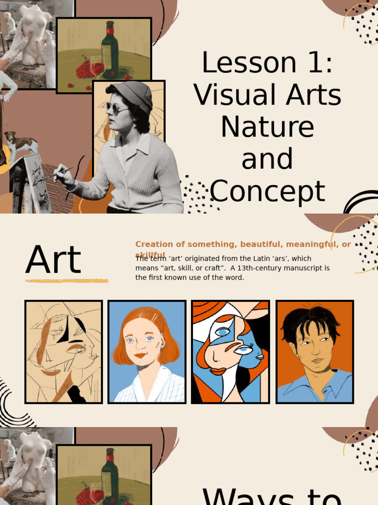 Understanding Visual Arts Elements | PDF | Drawing | Printmaking