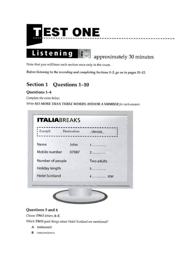 Practice Test 1 FE TA 4 | PDF