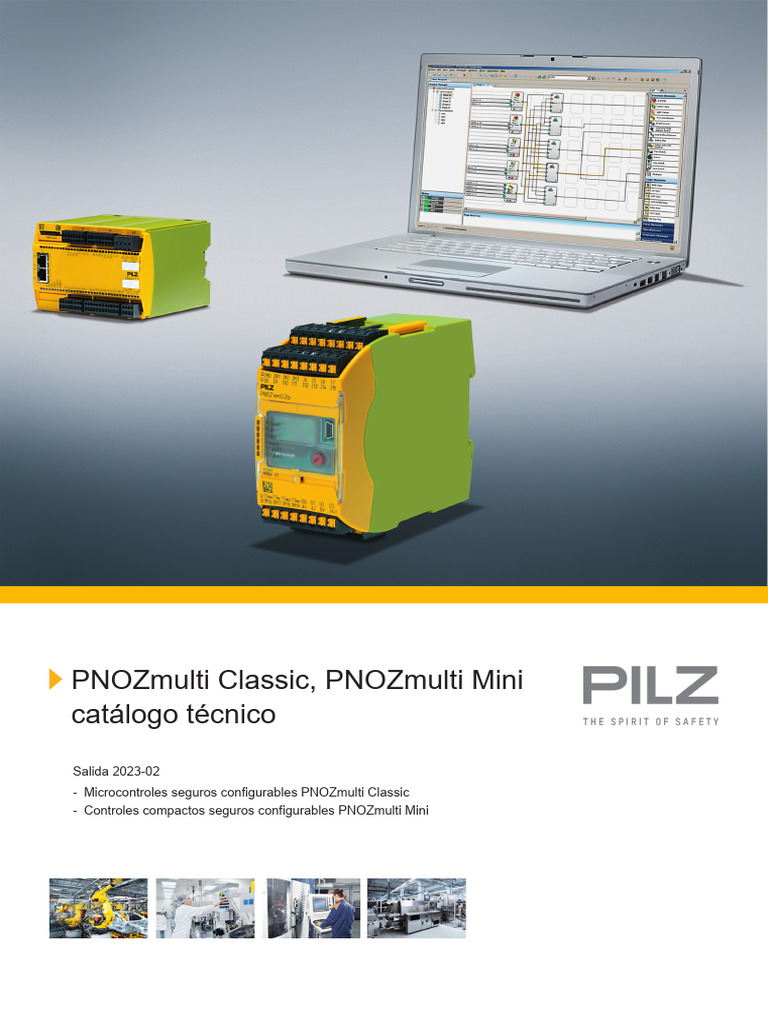 PNOZmulti Mini y Classic: Catálogo Técnico | PDF | Hardware de la ...