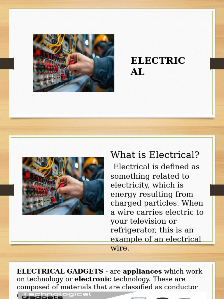 Electrical - EPP - BY Jasper Otinez | PDF | Electrical Connector ...