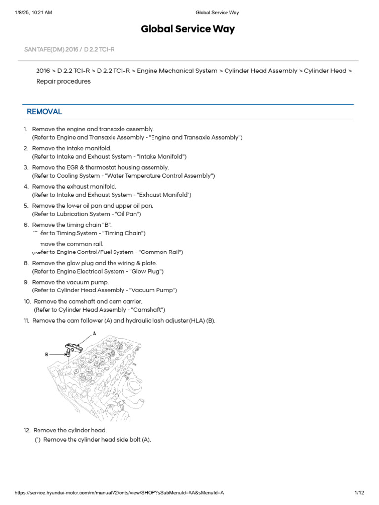 R-2.2-2016 (Cylinder Head) | PDF | Valve | Engines