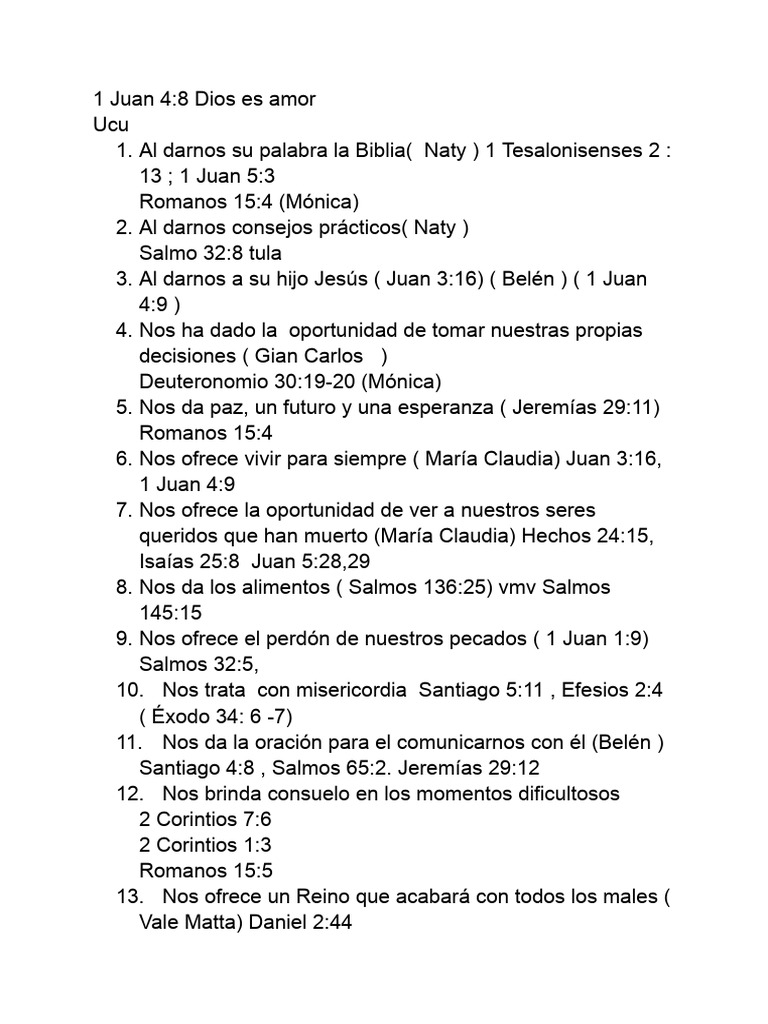 Beneficios de la Fe en Dios | PDF