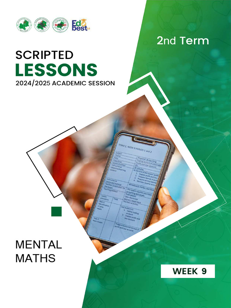 Week 9 Mental Maths Exercises | PDF