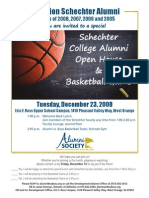 Alumni Basketball Flyer 08