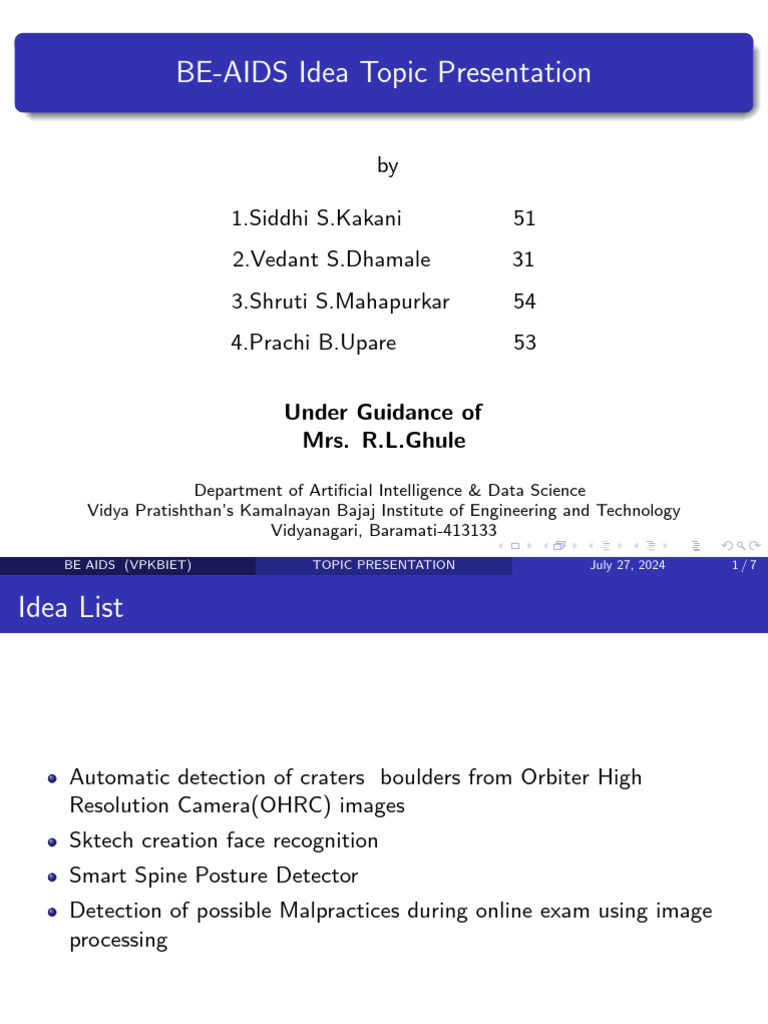 AI Project Ideas for Deep Learning | PDF | Deep Learning | Artificial ...