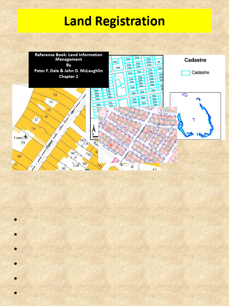 Overview of Land Registration Systems | PDF | Deed | Property Law