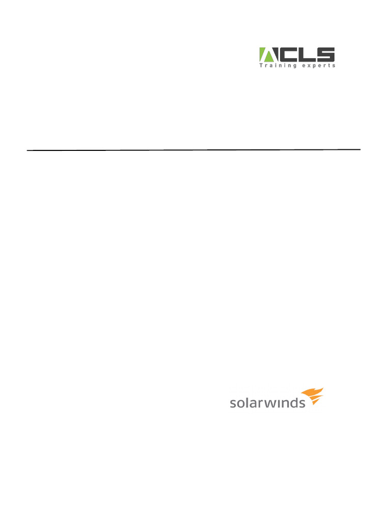 Guide de Lab pour SolarWinds NPM | PDF | Internet | Internet et Web