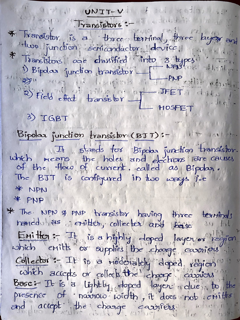 BEEE UNIT-5 Notes | PDF