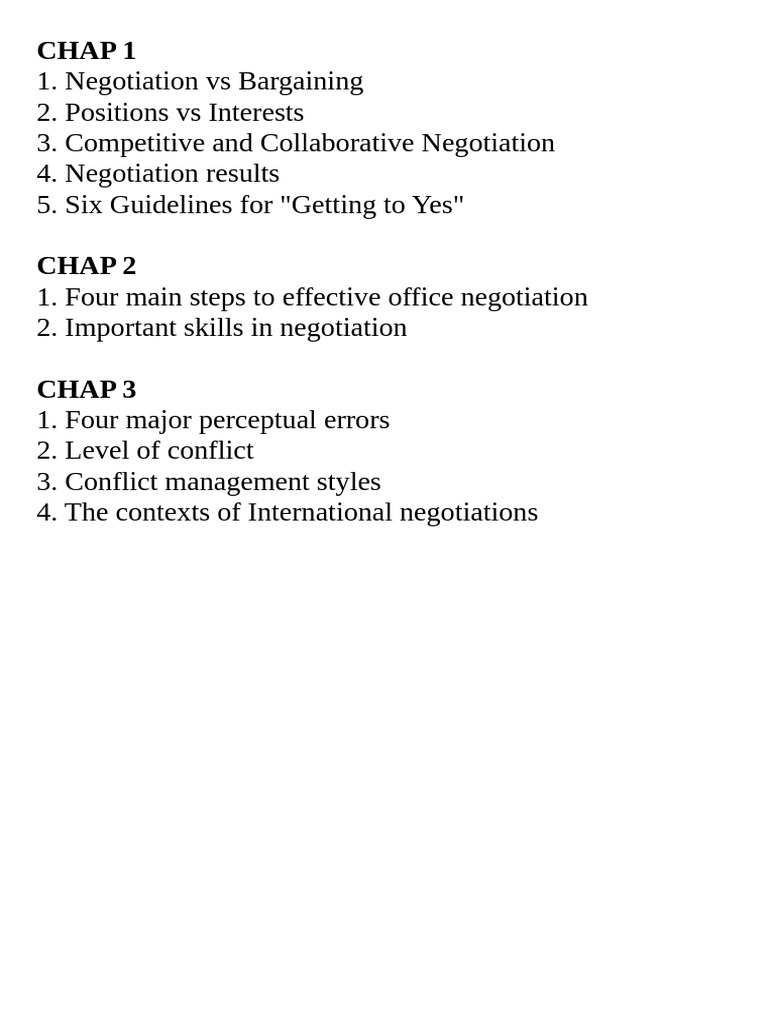 Effective Negotiation Strategies Guide | PDF | Negotiation | Social ...