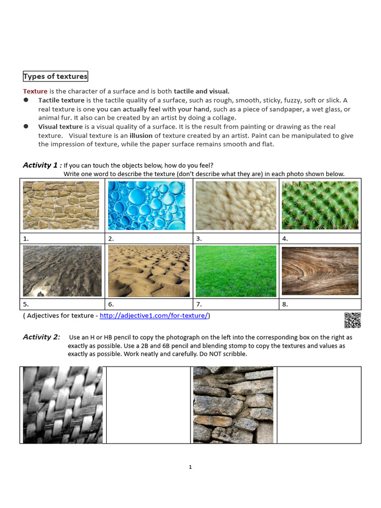 Understanding Textures in Art | PDF