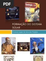 Formação Do Sistema Solar