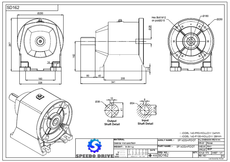 SD162 Component Specifications | PDF