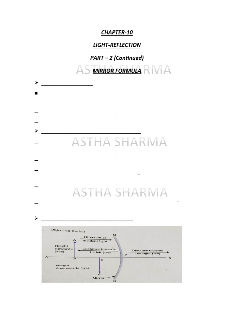 Notes Reflection (Part-2) - Continued | PDF | Cartesian Coordinate ...