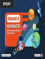 Grade 8 Math Term 1 Study Notes | PDF | Exponentiation | Multiplication