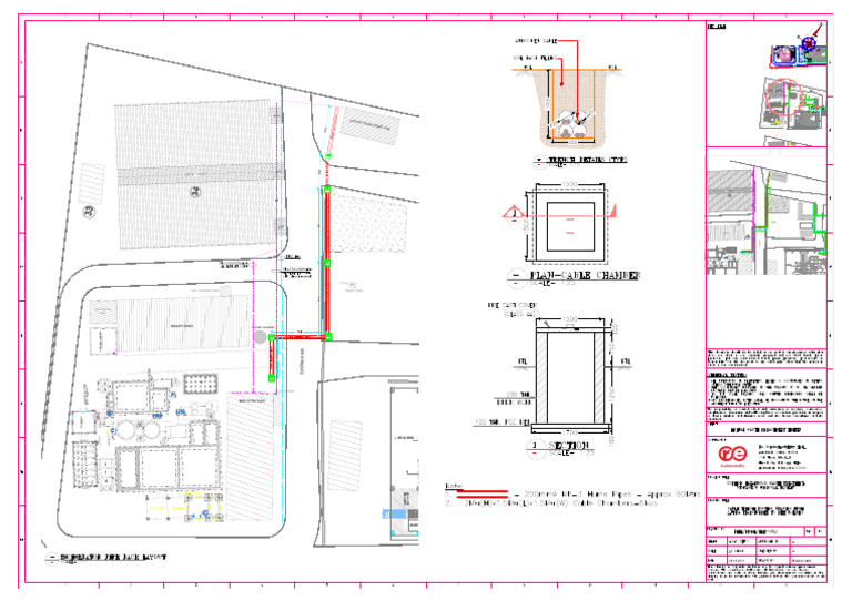 2.5MVA Transformer To MEE Building Humepipe Routing Drawing | PDF