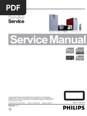 Philips-MCM-119-Service-Manual | PDF