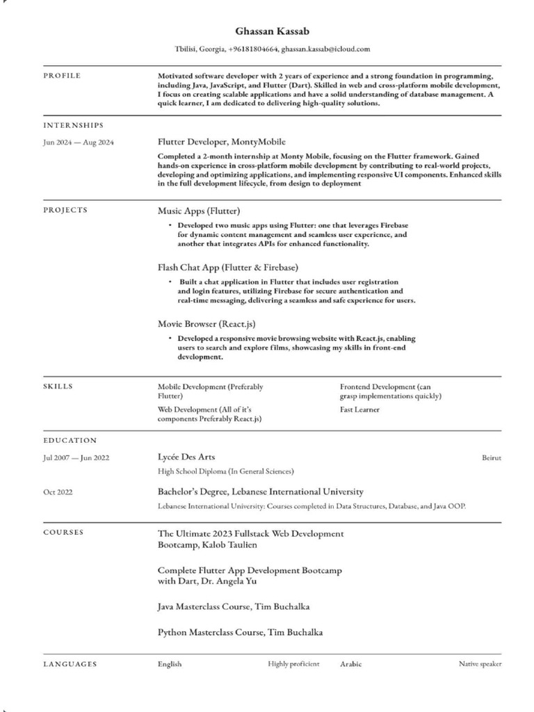 Ghassan Kass ABC V | PDF