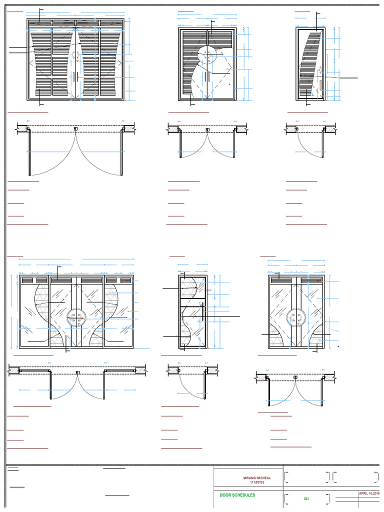 KP&L Hardware Schedule Overview | PDF | Door | Sheet Metal