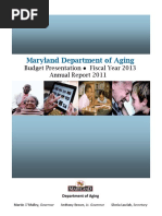 Download 2011 Maryland Department of Aging Annual Report by Mdoa Staff SN84512606 doc pdf