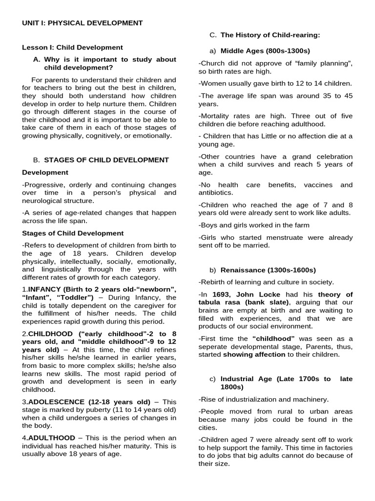 Understanding Child Development Stages | PDF | Classical Conditioning ...
