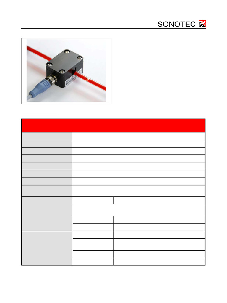 td-sonocheck-abd06-en-sonotec | PDF | Sensor | Measuring Instrument