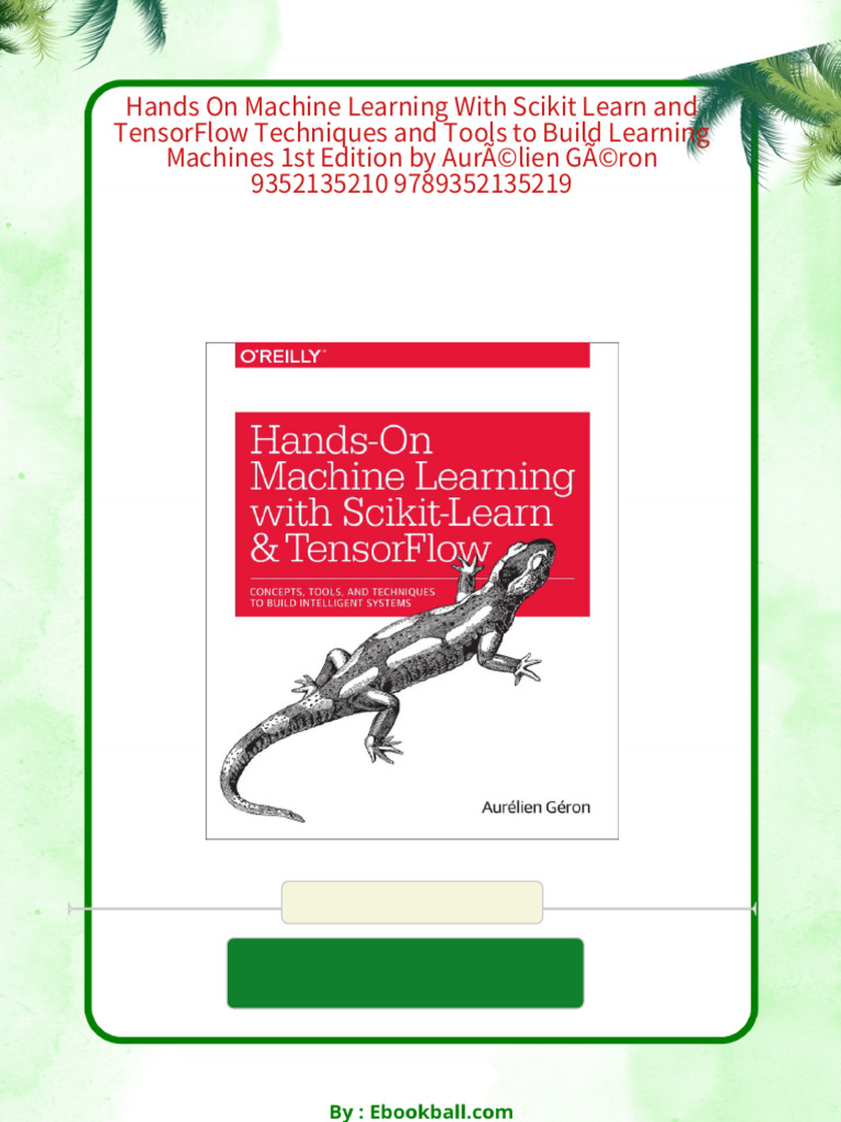 Hands On Machine Learning With Scikit Learn and TensorFlow Techniques ...