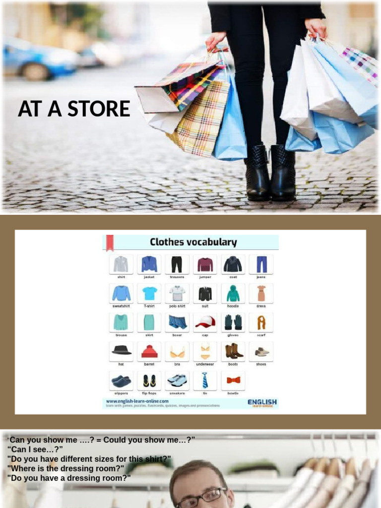 Essential Store Interaction Phrases | PDF