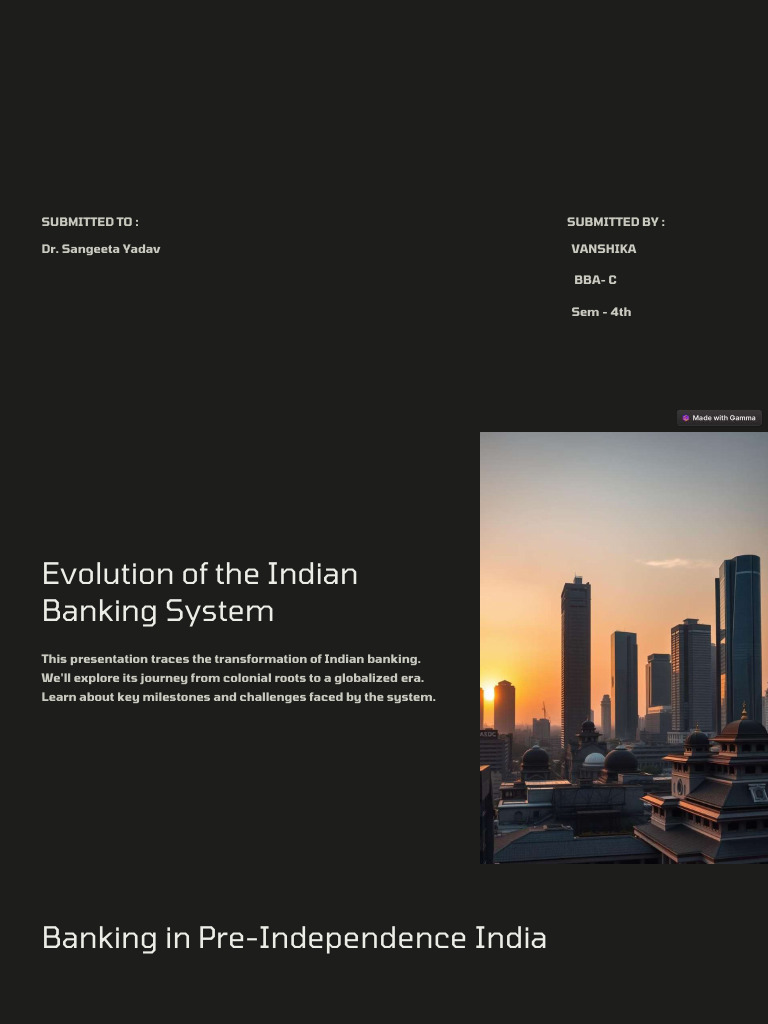Banking System | PDF | Banks | Globalization