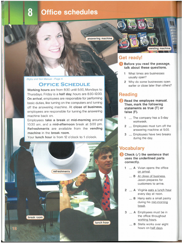 Office Schedules | PDF