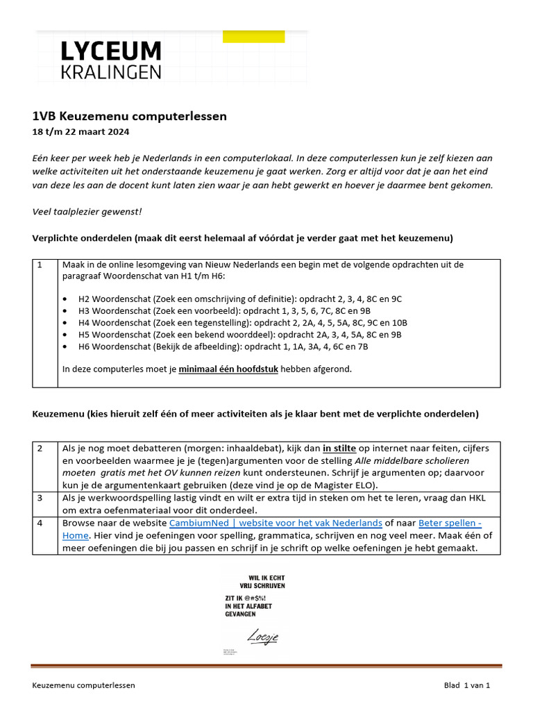 1VB OLC Week 20240318 | PDF