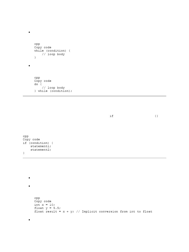 Pps | PDF | Pointer (Computer Programming) | Control Flow