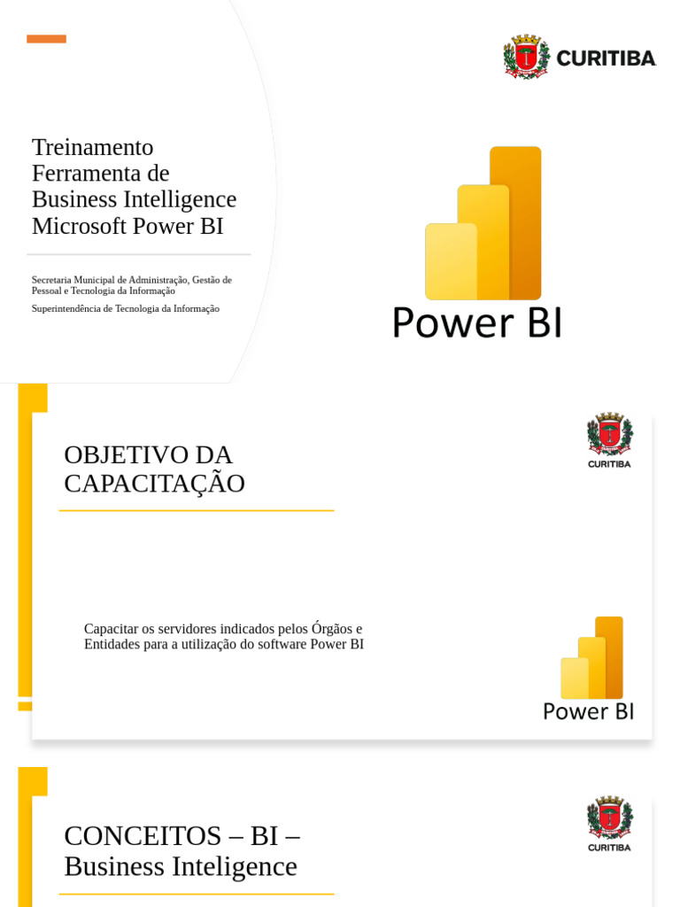 Capacitação em Power BI para Servidores | PDF | Inteligência ...