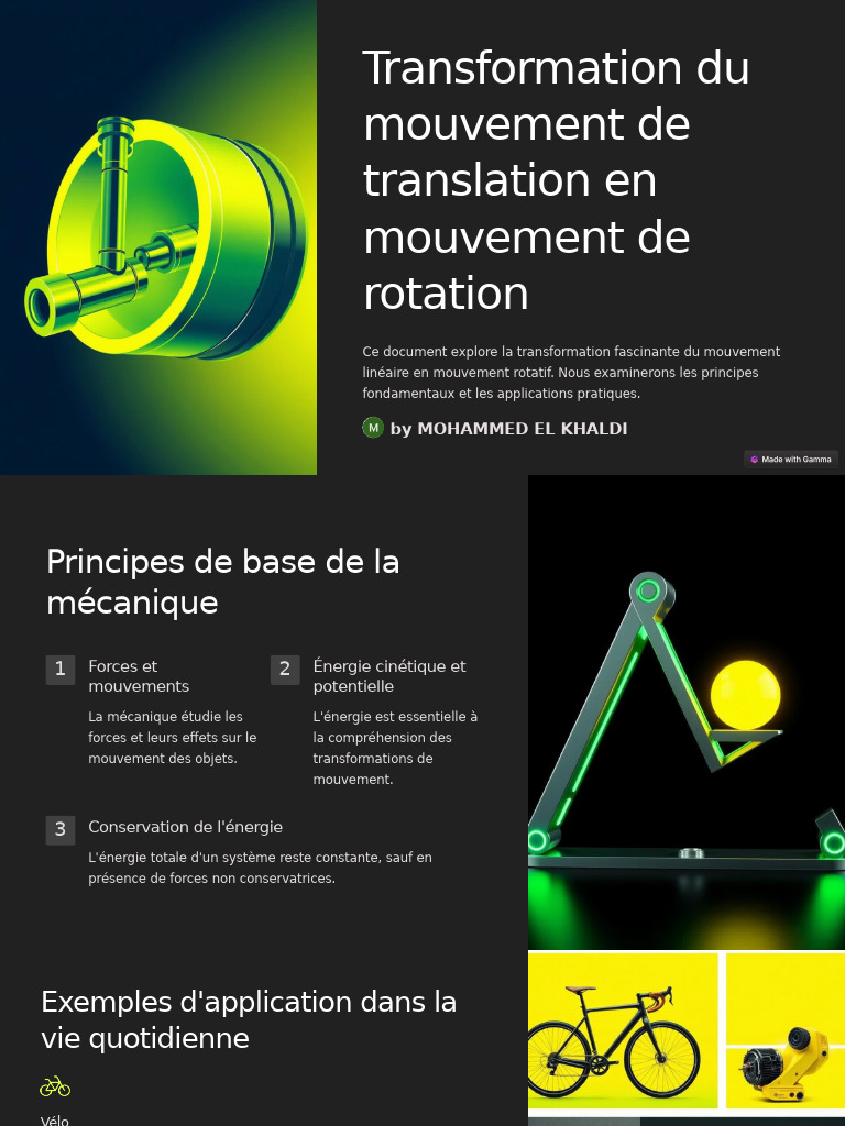 Transformation Translation-Rotation | PDF