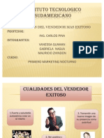 Cualidades Del Vendedor Exitoso