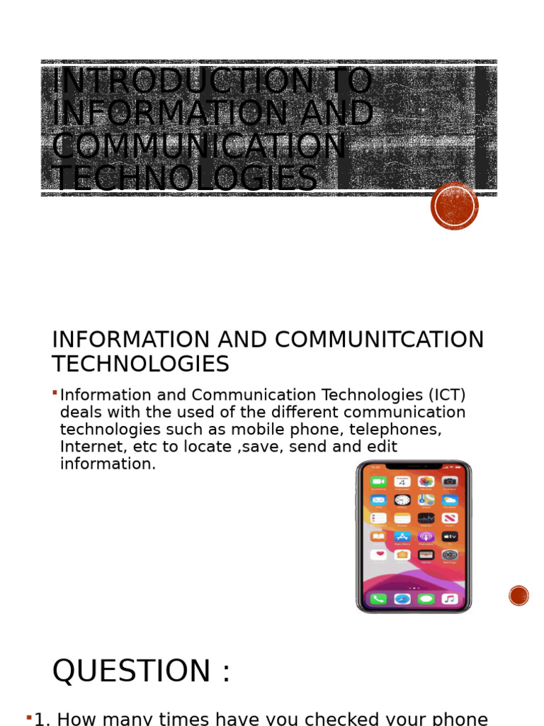 Introduction to ICT in the Philippines | PDF