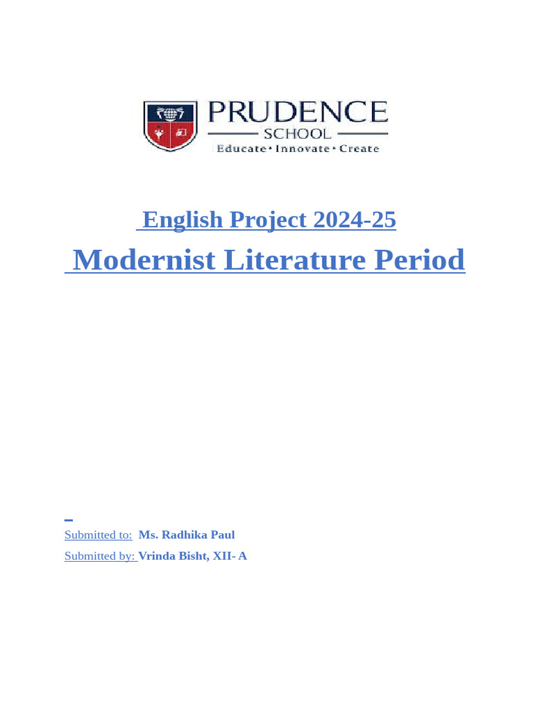 English Project 2024 | PDF
