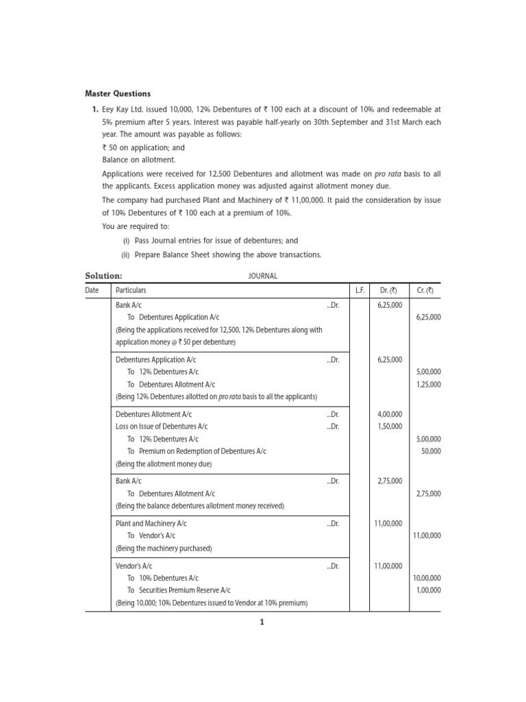 Master Questions, Advanced Level Questions, Additional Questions-8 ...