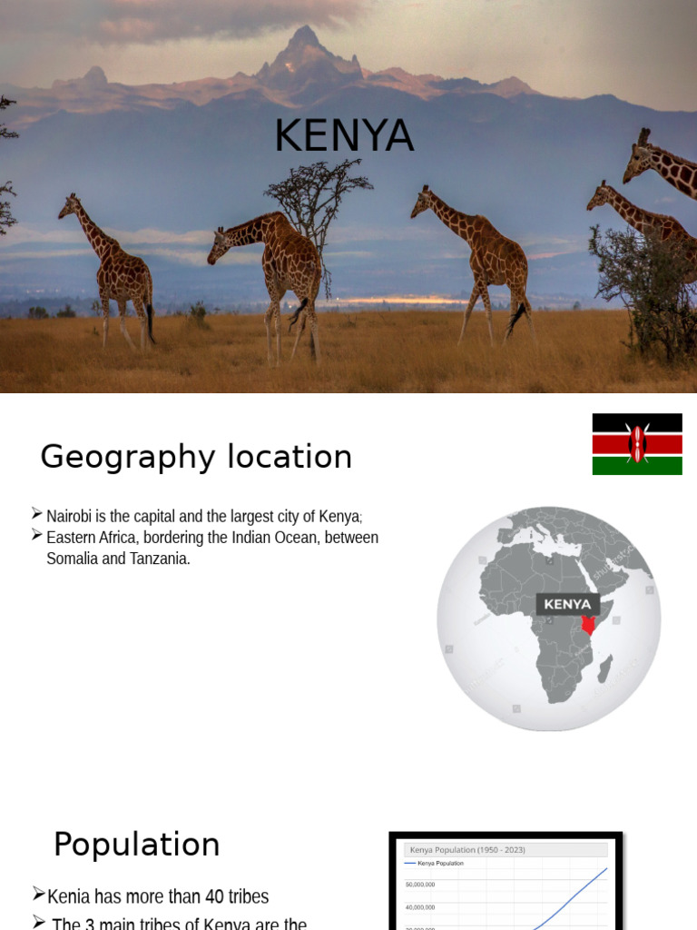 Discover Kenya: Culture, Geography, and More | PDF | Kenya | Africa