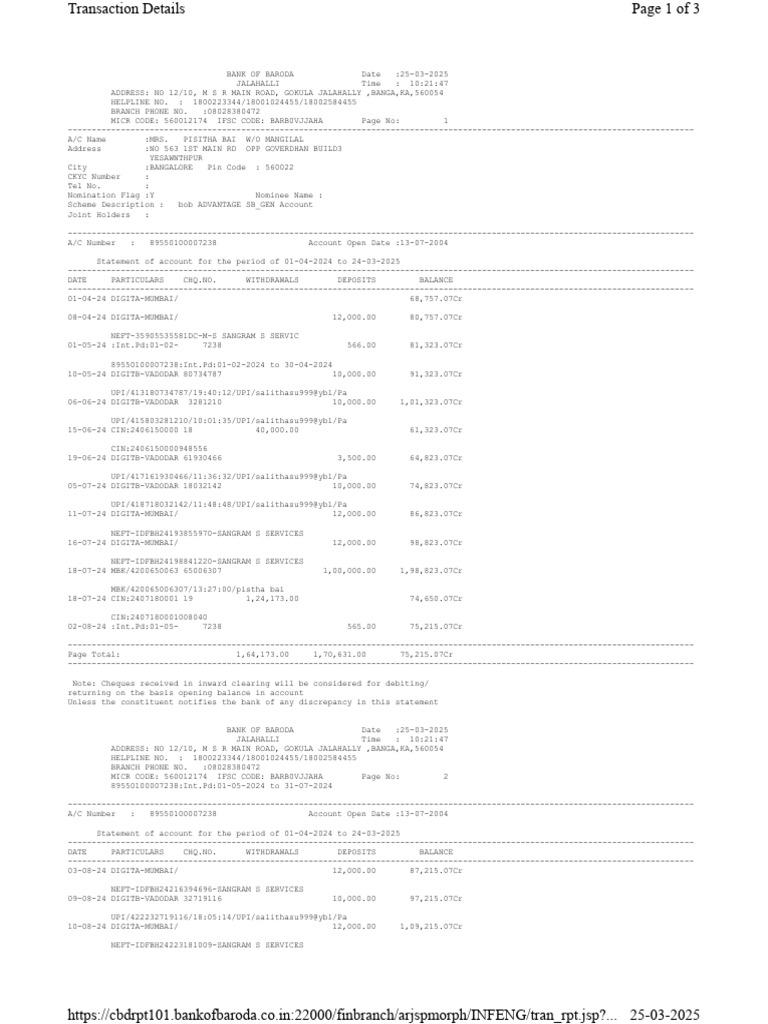 89550100007238 | PDF | Cheque | Banks