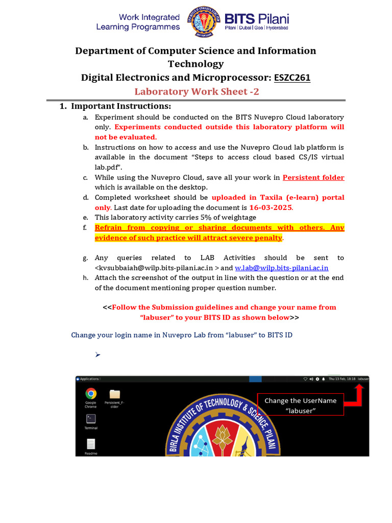 Logisim Lab Instructions for Digital Circuits | PDF | Logic Gate | Bit