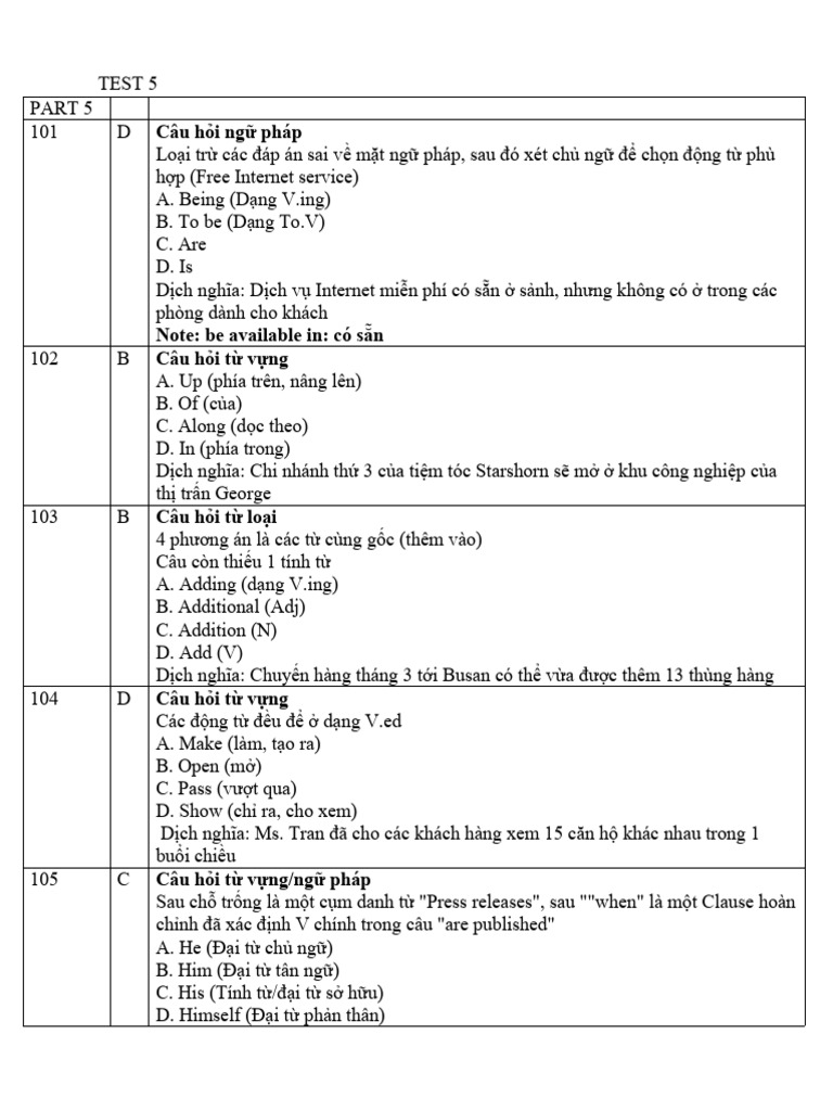 Test 5 | PDF