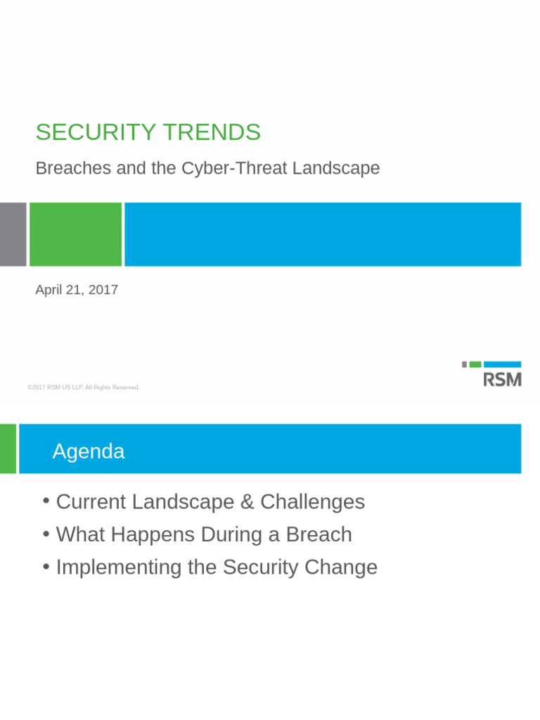 Security Trends - Johnson | PDF | Security | Computer Security