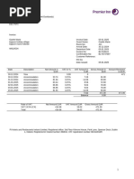 Premier Inn Newcastle Invoice Details | PDF | Taxes | Payments